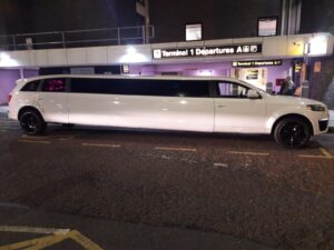 Audi Q7 Limo Side View Manchester