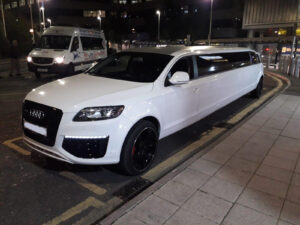 Audi Q7 Limousine Front angle View Manchester