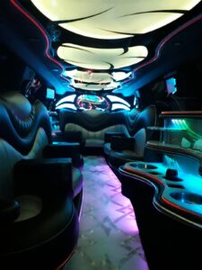 Manchester Party Bus Limousine Interior